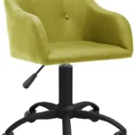 Vidaxl Emaga Obrotowe Krzesła Stołowe, 2 Szt., Kremowe, Aksamitne 351426