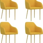 Hk Living Stołek Retro Czarne Msk3708